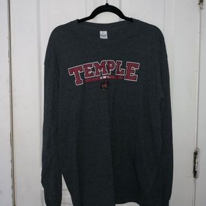 Temple University Long-Sleeve Tee